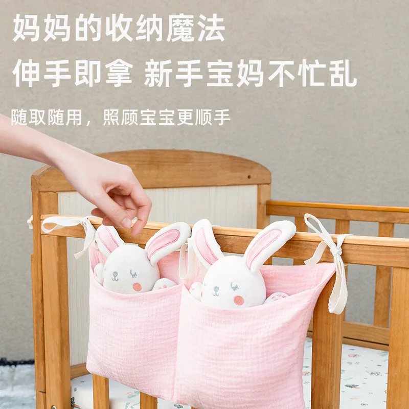2 kieszenie przy łóżku wiszące – Baby Nursery Organiser recenzja i cena