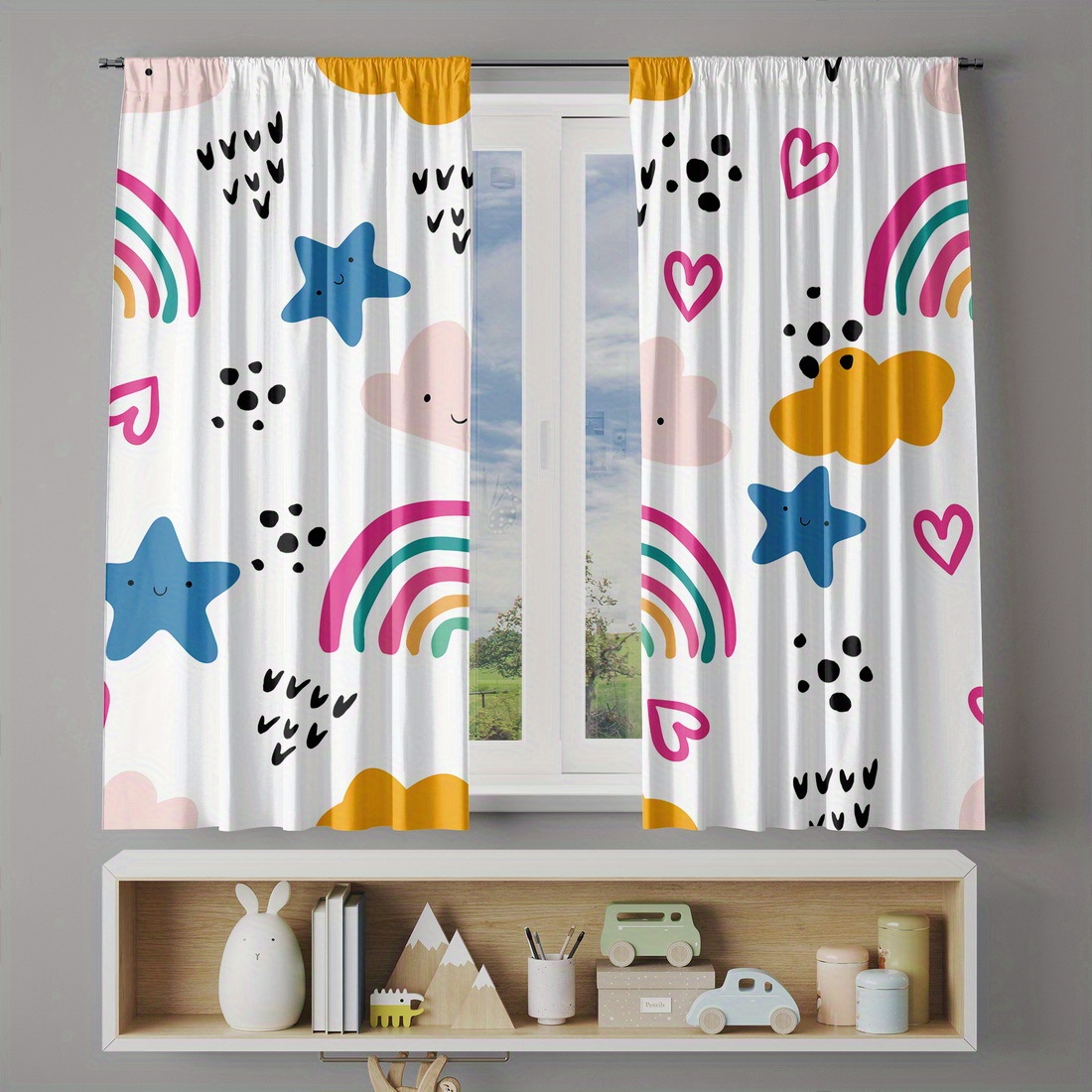 Urocza zasłonka do pokoju dzie – Baby Nursery Curtains recenzja i cena