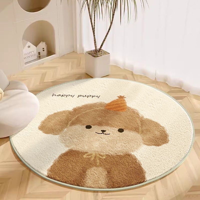 VIKAMA 1PC Okrągły dywan Pokój – Baby Nursery Rug recenzja i cena