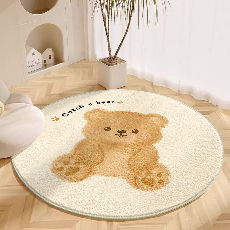 VIKAMA 1PC Okrągły dywan Pokój – Baby Nursery Rug recenzja i cena