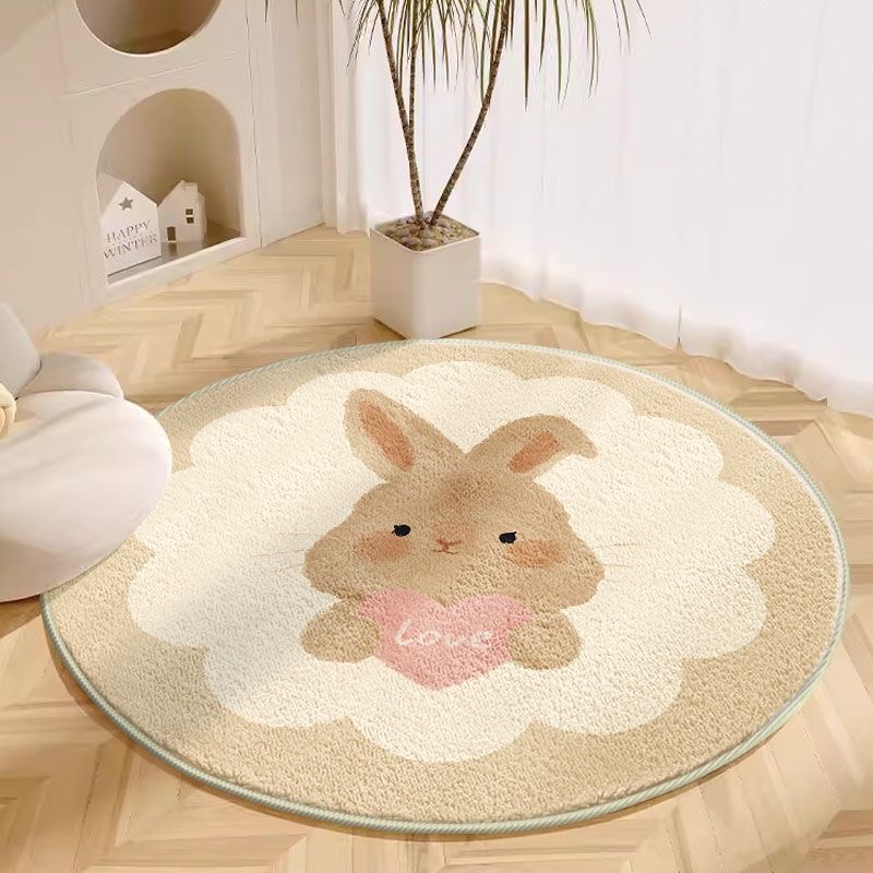VIKAMA 1PC Okrągły dywan Pokój – Baby Nursery Rug recenzja i cena
