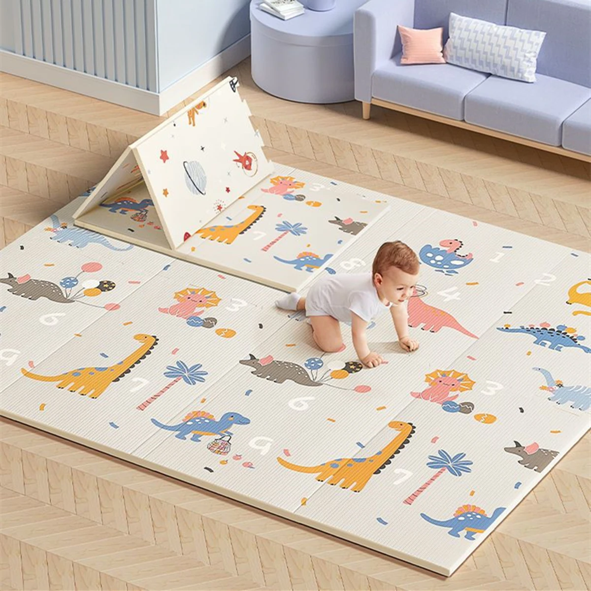Składany, nietoksyczny dywan d – Baby Nursery Rug recenzja i cena