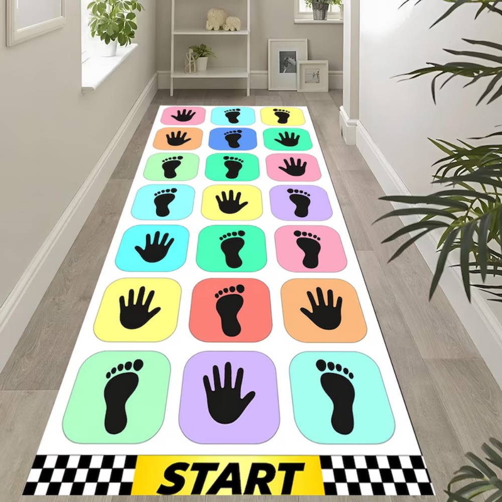 Mata do zabawy z odciskami dło – Baby Nursery Rug recenzja i cena