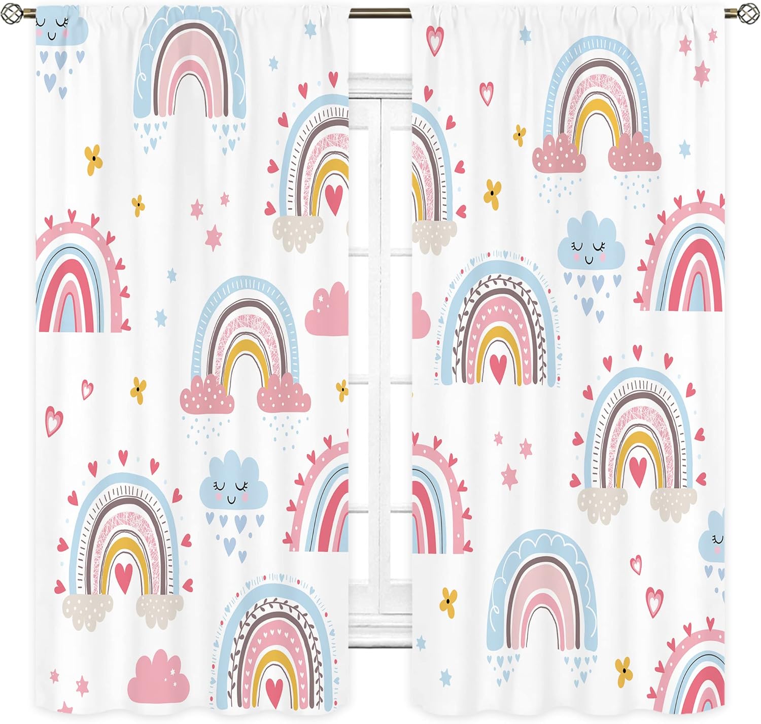 Zasłony dla dziewczynek w styl – Baby Nursery Curtains recenzja i cena