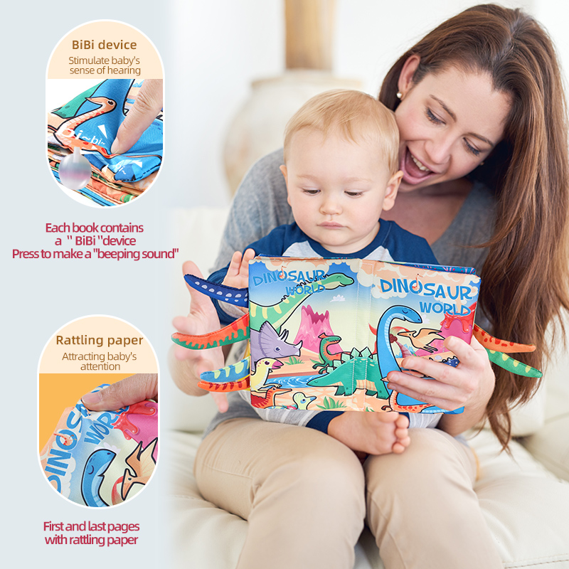 Książka z tkaniny dla niemowlą – Baby Nursery Books recenzja i cena