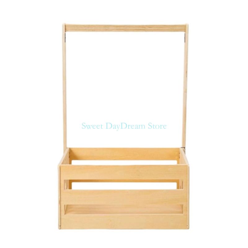 Y88C Drewniane prysznice dla d – Baby Nursery Organiser recenzja i cena